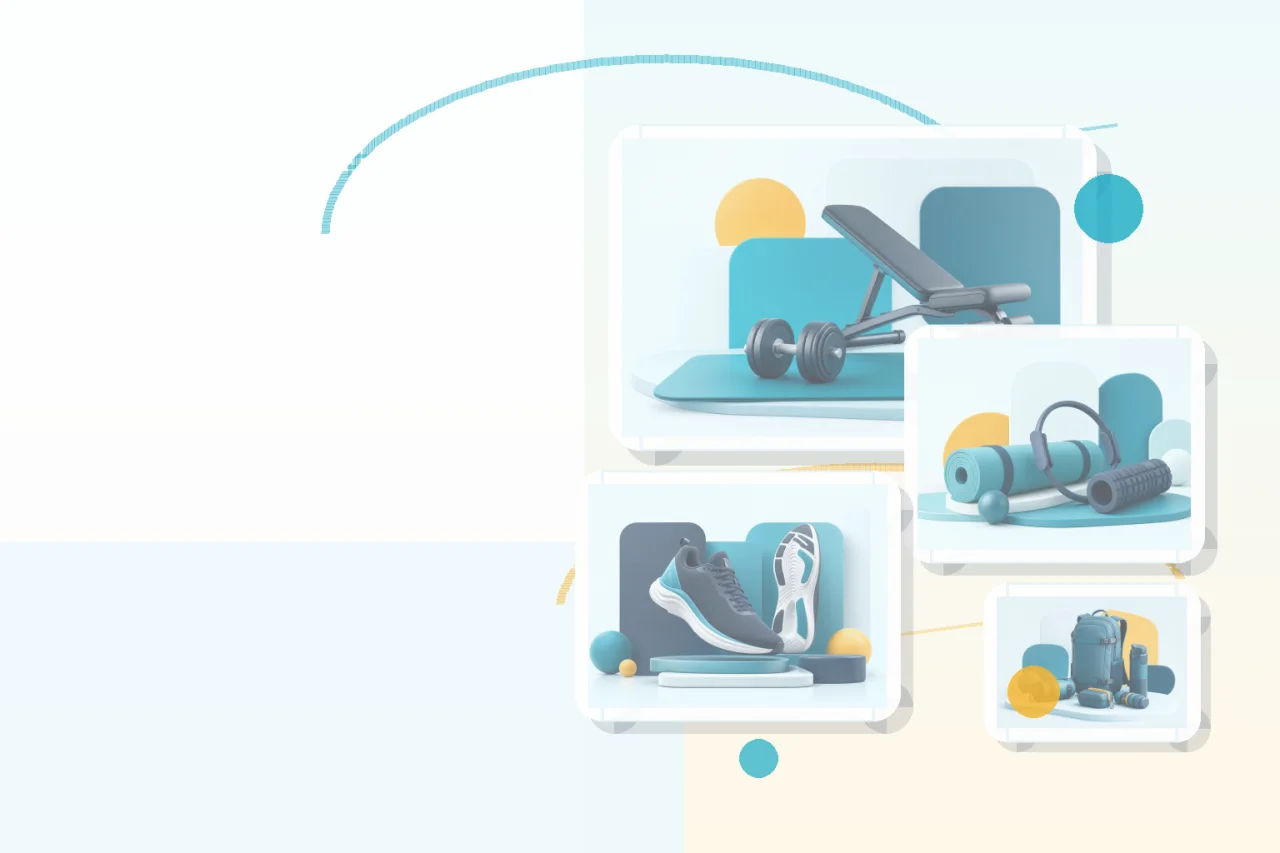 Fitnessausrüstung für Heimtraining und regelmäßiges Workout